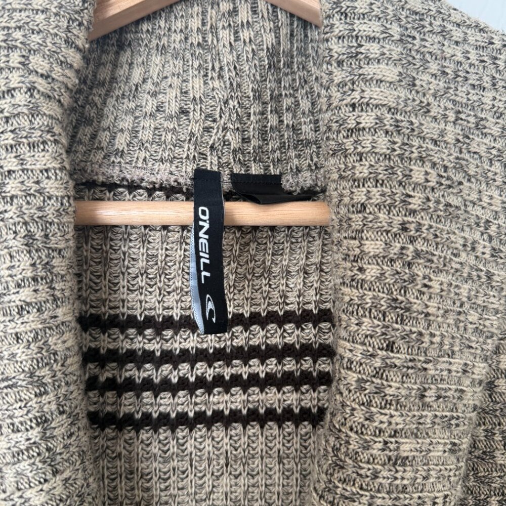 O'NEILL Double Breasted Shawl Collar Cardigan Sweater - Picture 3 of 4